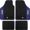 SPARCO Universal Fußmatten Blau Autoteppich Alwetter Produktbild-Vorschau 1