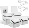 Novaliv Sparset 2x Waschmittelbox mit Deckel 4 Liter + 7 Produktbild-Vorschau 1