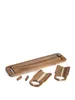 zeller Servierbrett BHT 16x22x59 cm beige Produktbild-Vorschau 3