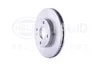 2 Bremsscheiben innenbelüftet Ø 55 mm 22 mm HELLA passend Produktbild-Vorschau 3