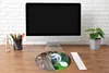 MuchoWow® Mauspad Mousepad Panda - Baum - Wald 50x50 cm - Produktbild-Vorschau 4