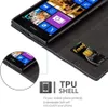 Cadorabo Hülle für Nokia Lumia 925 Schutzhülle in Blau Produktbild-Vorschau 2