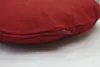 Kissenbezug rund 50 cm bordeaux Leinenoptik Kissenhülle Produktbild-Vorschau 3