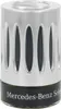 A close-up studio shot of a Mercedes-Benz Select Eau de Toilette bottle. Voir les images du produit