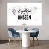 MuchoWow® Poster Weltkarte - Zitat - Marmor 180x120 cm - Produktbild-Vorschau 5
