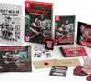 A collection of collector's edition items for the game 'Terrifier: The ARTcade Game' for Nintendo Switch. Produktbild-Vorschau