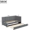 MODFU Rozkládací postel Denní postel 90x200 cm s vysouvací Náhled obrázku produktu 7