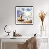 Gerahmtes Poster - Schwarzer Rahmen - Fischer Schiff Fan - Produktbild-Vorschau 6