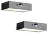 2er Set Solar Wandleuchte außen mit Bewegungsmelder, Produktbild-Vorschau 2