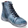 KRISBUT Komfort Stiefeletten Damen 31343437333337 Blau 39 Produktbild-Vorschau 8