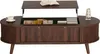 Sweiko salontafel, 120 x 50 x 39,5 cm, met verstelbare Productafbeelding-voorbeeld 8