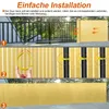 QEENTOE PVC Sichtschutzmatte 180x400 cm mit Kabelbindern | Produktbild-Vorschau 6