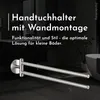 Bürstenking Handtuchhalter zweiarmig beweglich, Produktbild-Vorschau 2