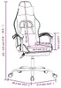 vidaXL Gaming-Stuhl mit Fußstütze Schwarz und Grün Produktbild-Vorschau 8