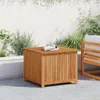 vidaXL Coffre de jardin 75x75x58 cm bois massif acacia Voir les images du produit 2