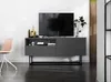TV-Schrank Enjoy TV-Lowboard Loft Style Schwarze Metall Produktbild-Vorschau 2