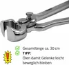 AMKA Hufzange mit Feder 12 Zoll Hufschneidezange Edelstahl Produktbild-Vorschau 6