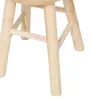 Ribcord Hocker Modell Ibiza - beige - Holz/stoff - D28 x Produktbild-Vorschau 8
