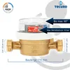tecuro Wasserzähler mit Baulänge 110 mm, Q³ 2,5 m³/h, DN15, Produktbild-Vorschau 4