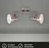 Plafonnier Spot BRILONER LEUCHTEN SOFT, 40 W, IP20, blanc Voir les images du produit 2