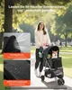 Hondenwagen, draagvermogen 16 kg, inklapbare dierenbuggy, Productafbeelding-voorbeeld 3