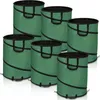 6X Gartensack 170L Pop Up Laubsack Gartenabfallsack XXL Produktbild-Vorschau 1