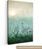 MuchoWow® - Leinwandbilder - Natur - Vintage - Blumen - Produktbild-Vorschau 1