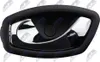 NTY Türgriff innen links für RENAULT MEGANE III Grandtour Produktbild-Vorschau 3