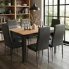 Mondeer Essgruppe Esszimmergruppe (Set, 7-tlg) Spanplatte & Produktbild-Vorschau 2