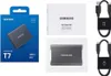 SSD    4TB Samsung Portable SSD T7 USB3.2 Gen.2 Titan Grey Produktbild-Vorschau 19