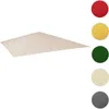 A cream-colored umbrella canopy is shown against a white background, with color swatches on the right. Voir les images du produit