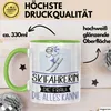 Skifahrerin Geschenk Tasse Becher Die Frau Die Allen Kann Produktbild-Vorschau 3