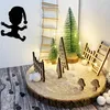 Oblique Unique Wichtel Leiter aus Holz zum Aufhängen DIY Produktbild-Vorschau 4