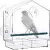 Vogelfutterstation Transparent Fenster Vogelhäuschen für Produktbild-Vorschau 1
