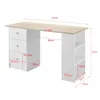 Binnen- en buitentafel Claude - Met 3 lades - 120x49x72 cm Productafbeelding-voorbeeld 6