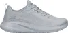 A side view of a gray Skechers Bobs Sport Squad Chaos women's training shoe. Voir les images du produit