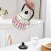 2.5 litrowy emaliowany imbryk, czajnik do herbaty, odporny Podgląd zdjęcia produktu 4