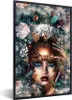 MuchoWow® MuchoWow® Gerahmtes Poster Abstrakt - Rauch - Produktbild-Vorschau 1