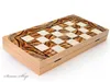 Olivy Semus Backgammon Tavla DAMA XXL Stolová hra Rodinná Náhľad obrázku produktu 5