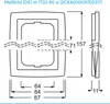 Busch-Jaeger SO FRAME 2F 1722-80 (1722-80) Anteprima dell’immagine prodotto 6