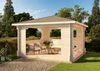 Alpholz Gartenpavillon Modell Ibiza Gartenpavillon aus Produktbild-Vorschau 5