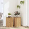 vidaXL Supporto per piante 2 pz. Rovere artigianale Anteprima dell’immagine prodotto 2