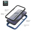 An exploded view of a phone case showing its different layers and components. Produktbild-Vorschau