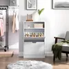 VASAGLE skrinka na topánky s 2 chlopňami 60 x 24 x 102 cm Náhľad obrázku produktu 2
