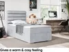 MEBLINI Boxspringbett mit Bettkasten - Gepolstert Produktbild-Vorschau 4