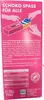 A pink box of Ritter Sport mini chocolates with hands reaching for the chocolates. Náhled obrázku produktu