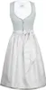 Dirndl Holly 65er Länge mint/silber 46 Produktbild-Vorschau 1