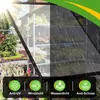 Aopunly Nepremokavá priehľadná PVC plachta s očkami, Náhľad obrázku produktu 5
