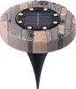 GLIME Solarleuchten Betonoptik 8er-Set – Wetterfeste Produktbild-Vorschau 1