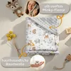 Einschlagdecke Babyschale Baby Decke 90x90 cm - Fußsack Produktbild-Vorschau 4